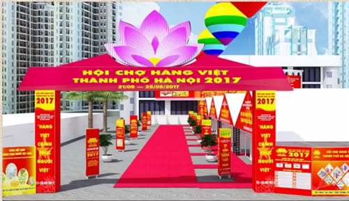 Sắp diễn ra Hội chợ hàng Việt Nam 2017